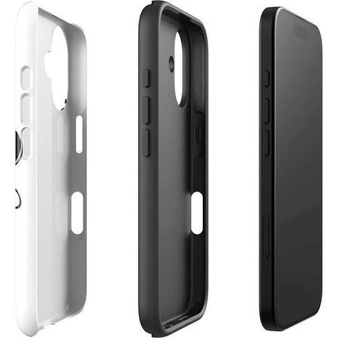 Disney Snow White Black and White Art iPhone 16 Plus Impact Case