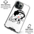 Disney Snow White Black and White Art iPhone 16 Pro Clear Case