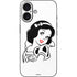 Disney Snow White Black and White Art iPhone 16 Skin