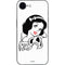 Disney Snow White Black and White Art iPhone 16e Skin
