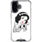 Disney Snow White Black and White Art iPhone 17 Clear Case