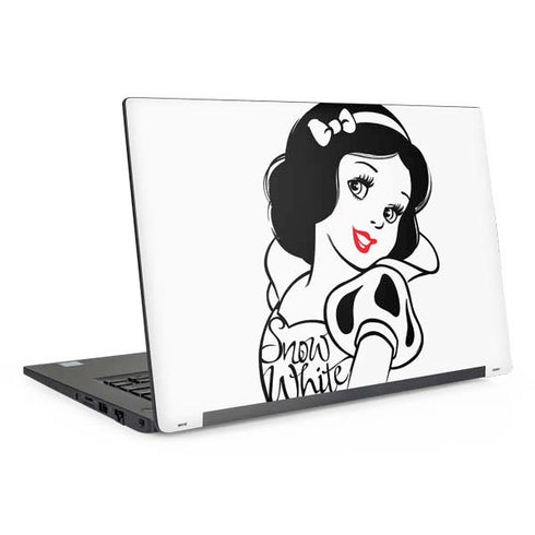 Disney Snow White Black and White Art Dell Latitude Skin