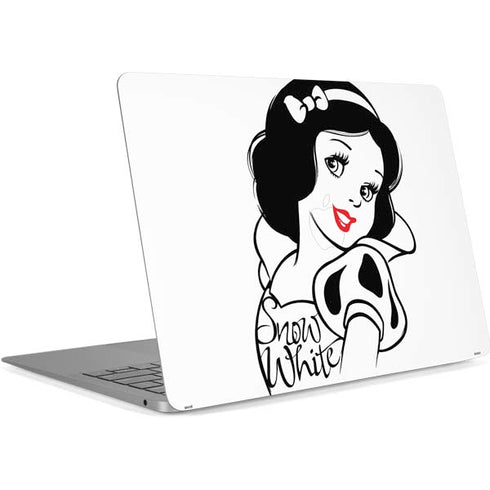 Disney Snow White Black and White Art Apple MacBook Air Skin