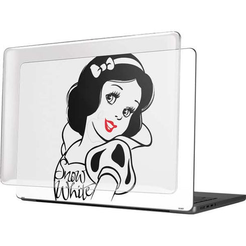 Disney Snow White Black and White Art MacBook Pro 14in (2021-24) Case plus Skin