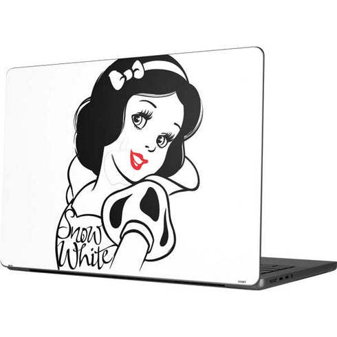 Disney Snow White Black and White Art Apple MacBook Pro 14-inch Skin