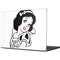 Disney Snow White Black and White Art Apple MacBook Pro 14-inch Skin