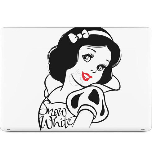 Disney Snow White Black and White Art MacBook Skins