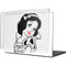 Disney Snow White Black and White Art MacBook Cases