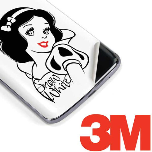 Disney Snow White Black and White Art Moto E5 Plus Skin