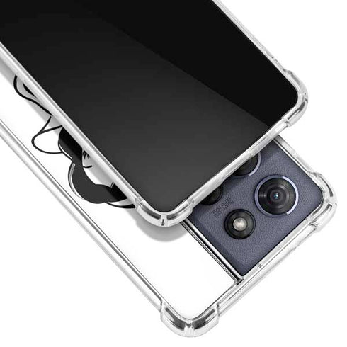 Disney Snow White Black and White Art Moto G 5G (2025) Clear Case