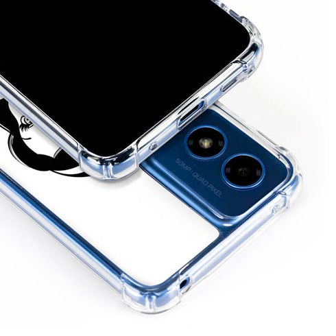 Disney Snow White Black and White Art Moto G 5G (2024) Clear Case