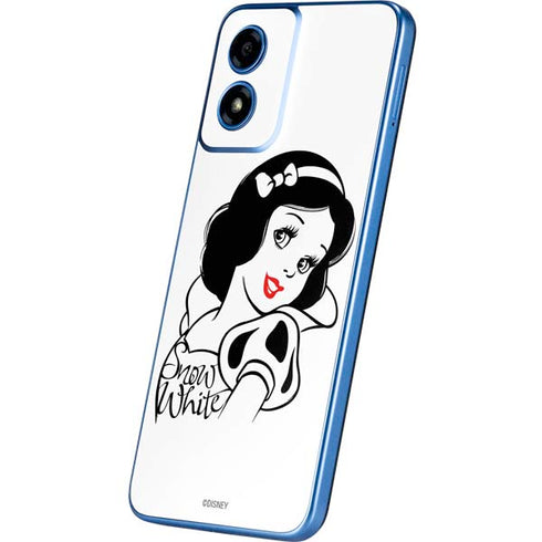 Disney Snow White Black and White Art Moto G Play 4G (2024) Skin