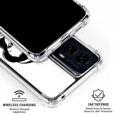 Disney Snow White Black and White Art Moto G Power 5G (2024) Clear Case