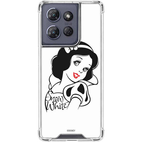 Disney Snow White Black and White Art Moto G Power 5G (2025) Clear Case