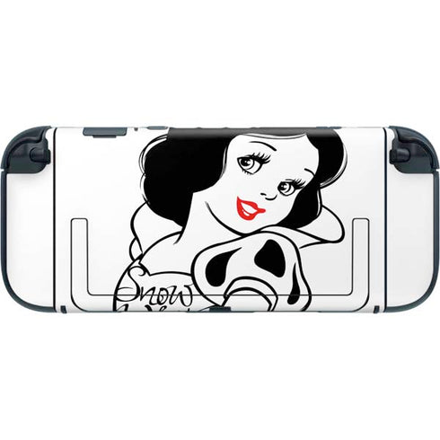 Disney Snow White Black and White Art Nintendo Switch 2 (2025) with Joy-Con Skin