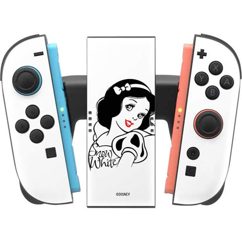 Disney Snow White Black and White Art Nintendo Switch 2 (2025) Joy-Con Controller Skin