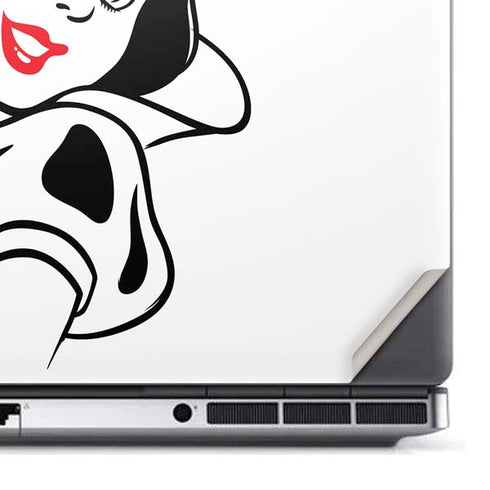 Disney Snow White Black and White Art Dell Precision Skin