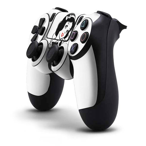 Disney Snow White Black and White Art PS4 Controller Skin