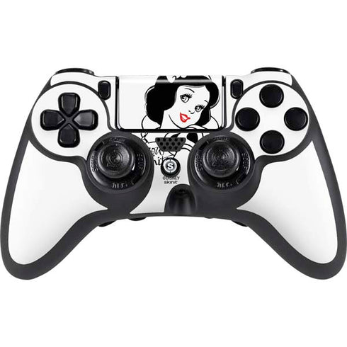 Disney Snow White Black and White Art PlayStation PS4 Skins