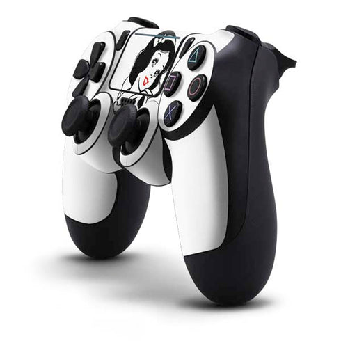 Disney Snow White Black and White Art PS4 Pro/Slim Controller Skin