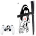Disney Snow White Black and White Art PS5 Pro Disk Bundle Skin