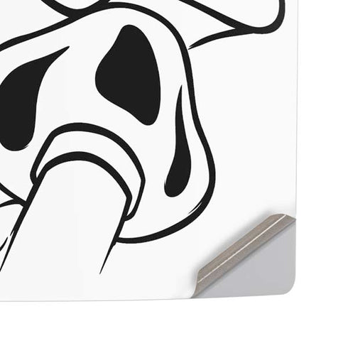 Disney Snow White Black and White Art PS5 Pro Disk Console Skin
