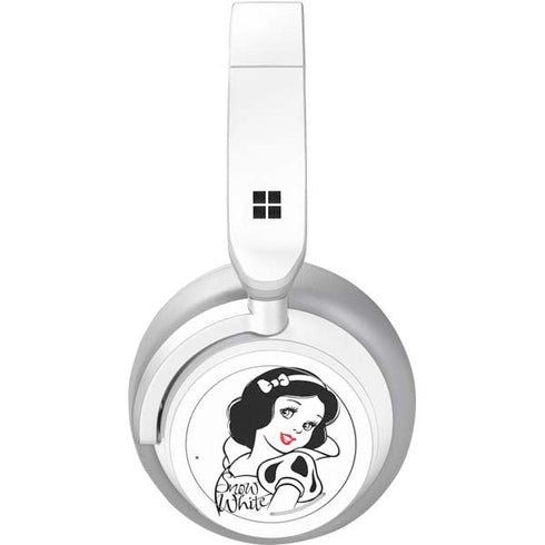 Disney Snow White Black and White Art Surface Headphones Skin