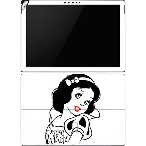 Disney Snow White Black and White Art Surface Pro 6 Skin