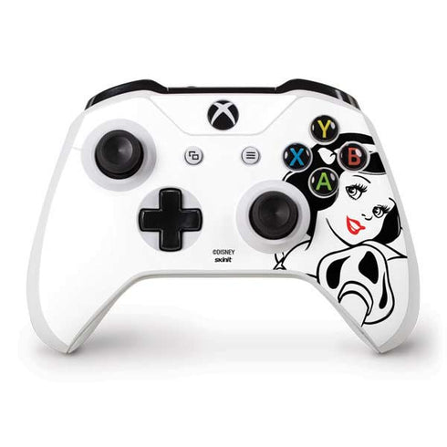 Disney Snow White Black and White Art Xbox One S Controller Skin