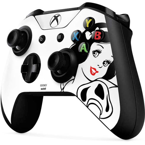 Disney Snow White Black and White Art Xbox One X Controller Skin