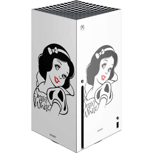 Disney Snow White Black and White Art Xbox Series X Skins