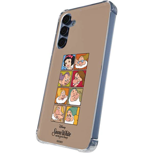 Disney Snow White Character Portraits Galaxy A55 5G Clear Case
