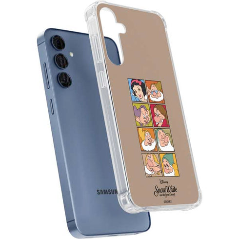 Disney Snow White Character Portraits Galaxy A55 5G Clear Case