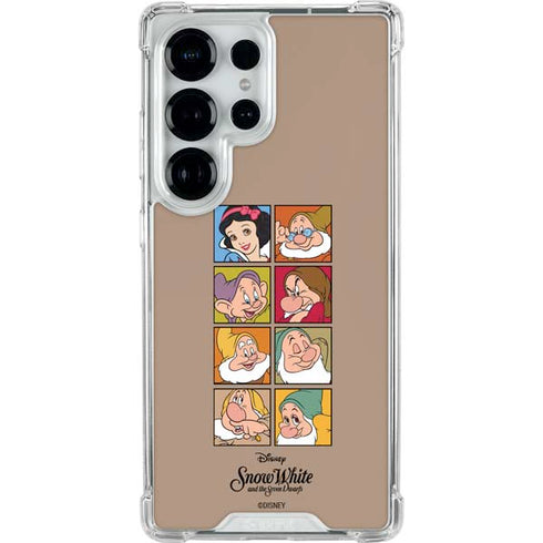Disney Snow White Character Portraits Galaxy S25 Ultra Clear Case