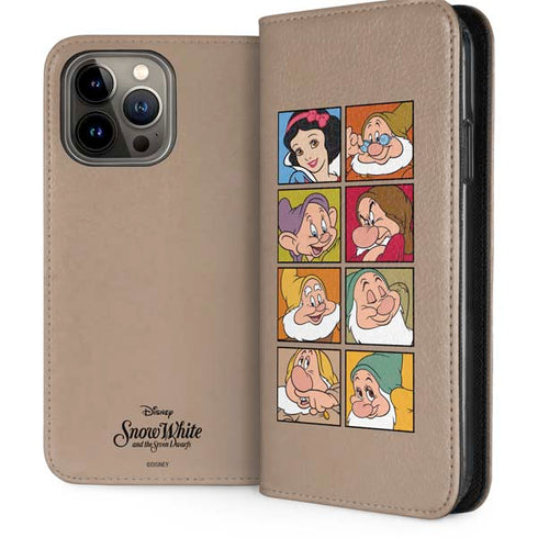 Disney Snow White Character Portraits iPhone 13 Pro Max Folio Case