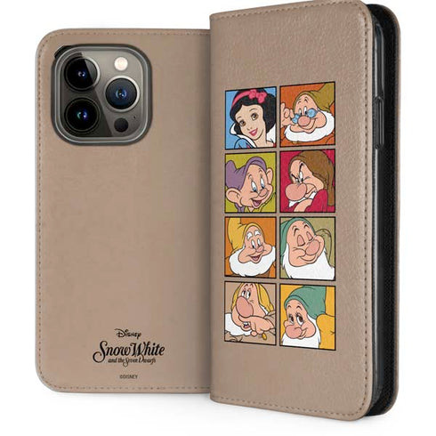 Disney Snow White Character Portraits iPhone 14 Pro Folio Case