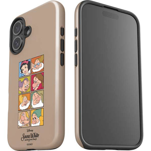 Disney Snow White Character Portraits iPhone 16 Plus Impact Case