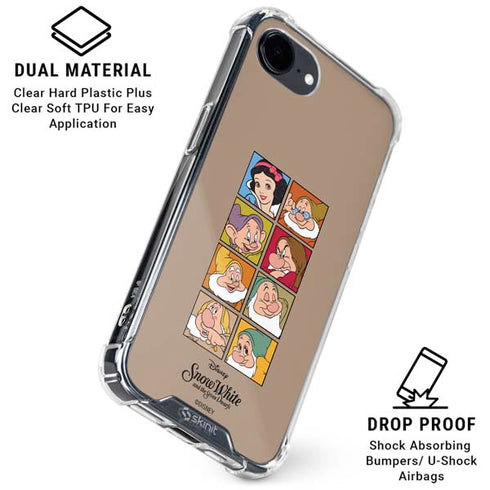 Disney Snow White Character Portraits iPhone 16e Clear Case