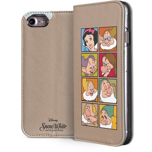 Disney Snow White Character Portraits iPhone 7 Folio Case
