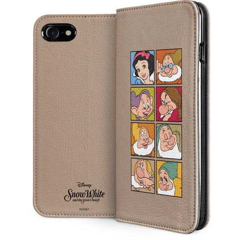 Disney Snow White Character Portraits iPhone SE (2nd & 3rd Gen) Folio Case