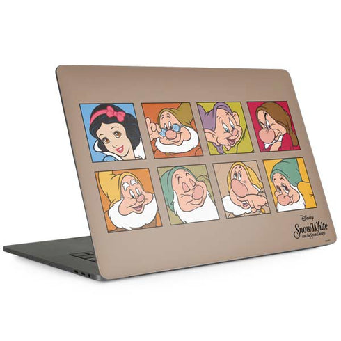Disney Snow White Character Portraits MacBook Skins