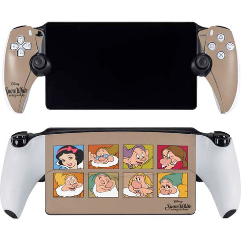 Disney Snow White Character Portraits PlayStation PS5 Skins