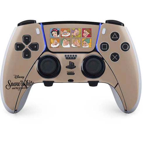 Disney Snow White Character Portraits PS5 DualSense Edge Pro Controller Skin