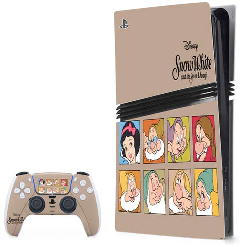 Disney Snow White Character Portraits PlayStation PS5 Skins
