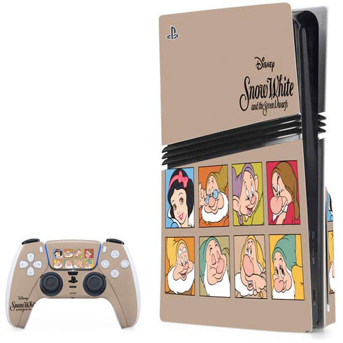 Disney Snow White Character Portraits PlayStation PS5 Skins