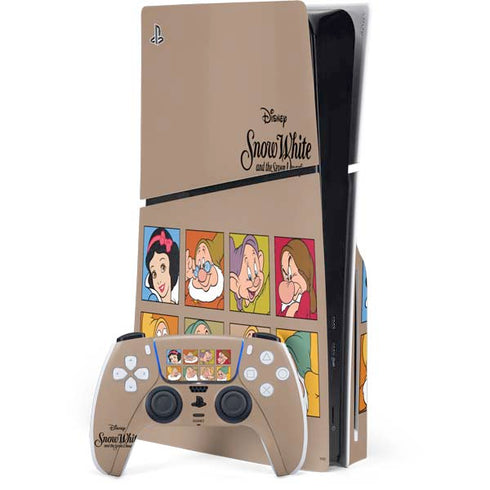 Disney Snow White Character Portraits PlayStation PS5 Skins