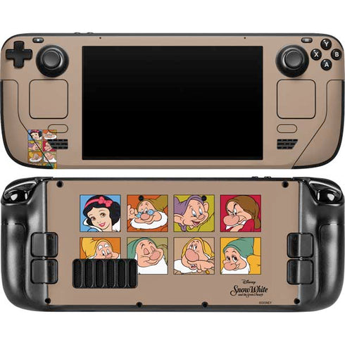 Disney Snow White Character Portraits Steam Deck Handheld Gaming Computer OLED Skin