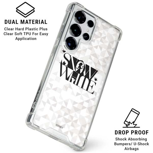 Disney Princess Snow White Chromatic Galaxy S25 Ultra Clear Case
