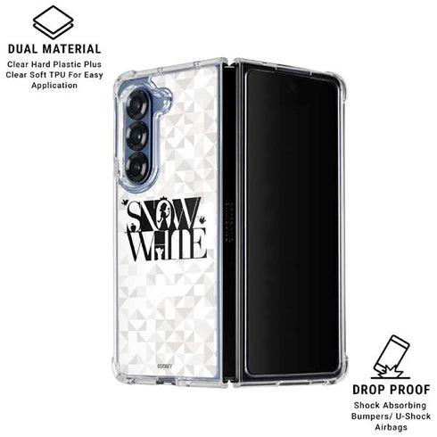 Disney Princess Snow White Chromatic Galaxy Z Fold6 Clear Case