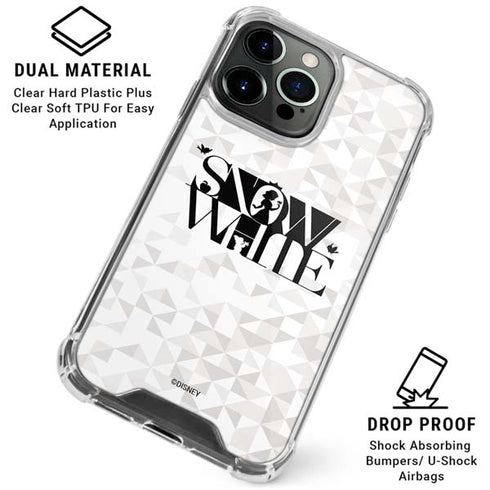 Disney Princess Snow White Chromatic iPhone 16 Pro Max Clear Case